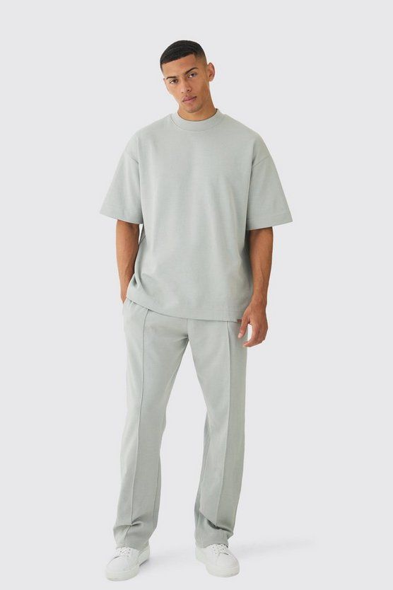 Men’s White Summer Tracksuit – Outfit Galleria